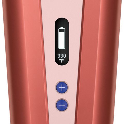 OLED screen on the Dyson Corrale straightener