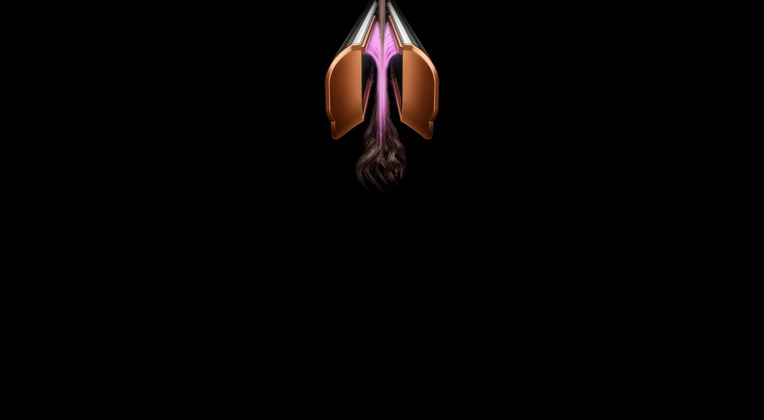 Ilmavirta kulkee Airstrait- suoristusraudan läpi