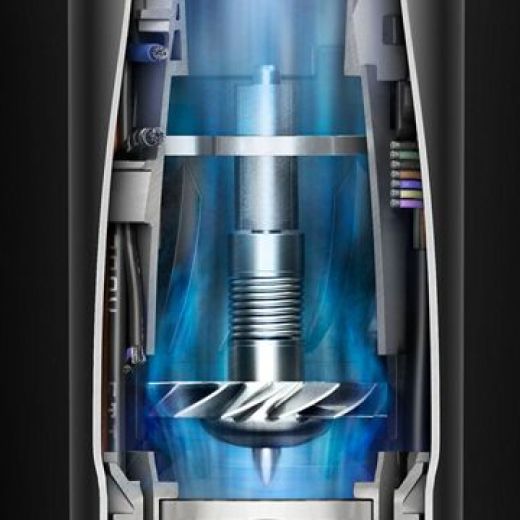 A cutaway of the Dyson digital motor A cutaway of the Dyson digital motor