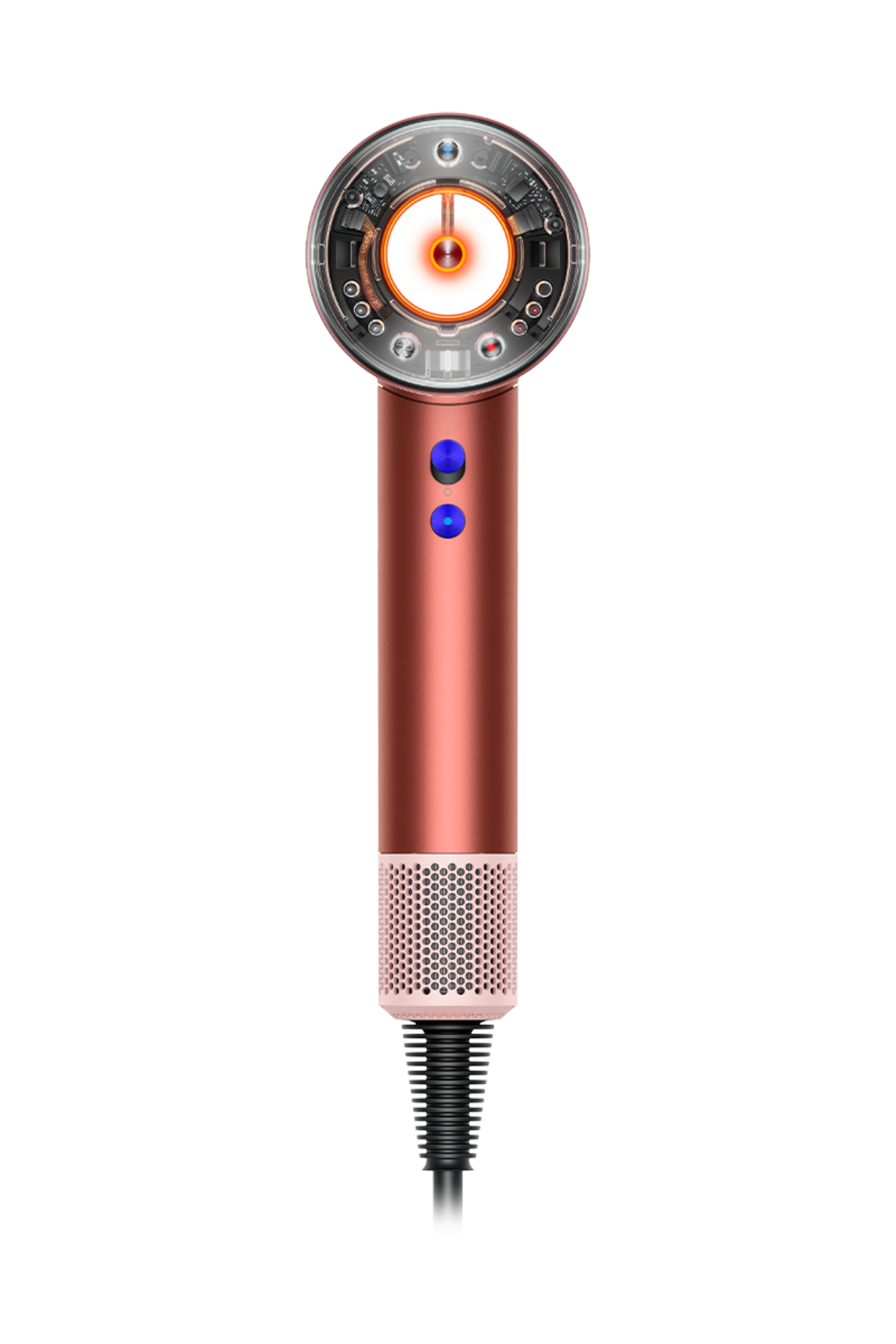 Dyson Supersonic Nural™ hair dryer in Strawberry Bronze and Blush Pink