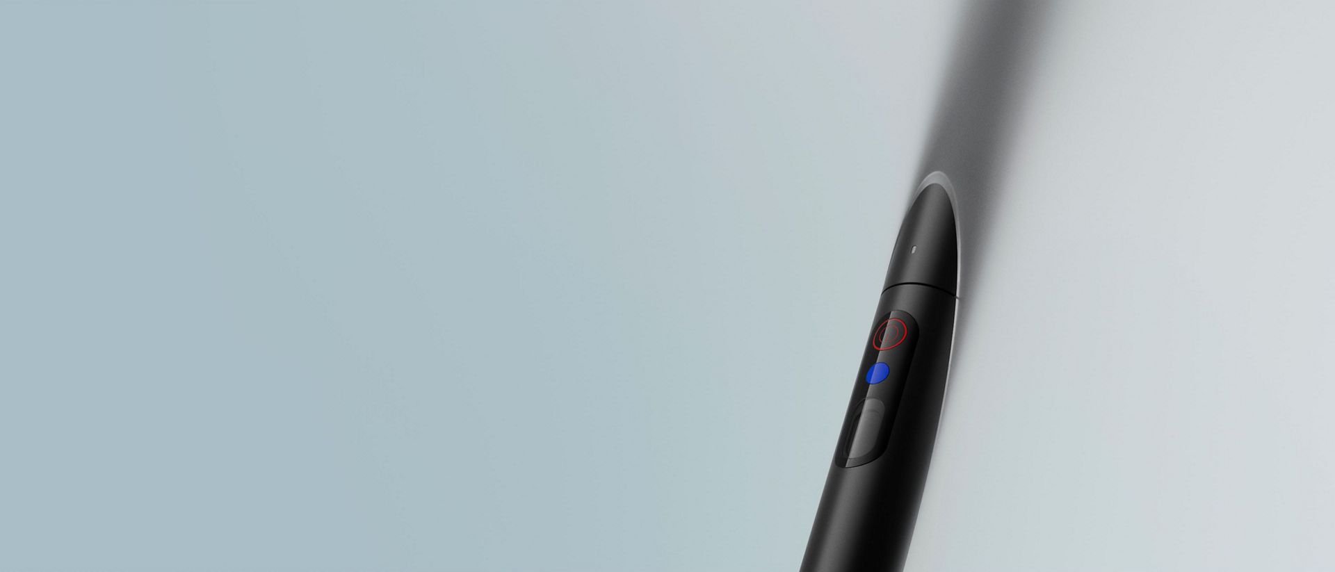 Dyson PencilVac süpürgenin tutma kolu.