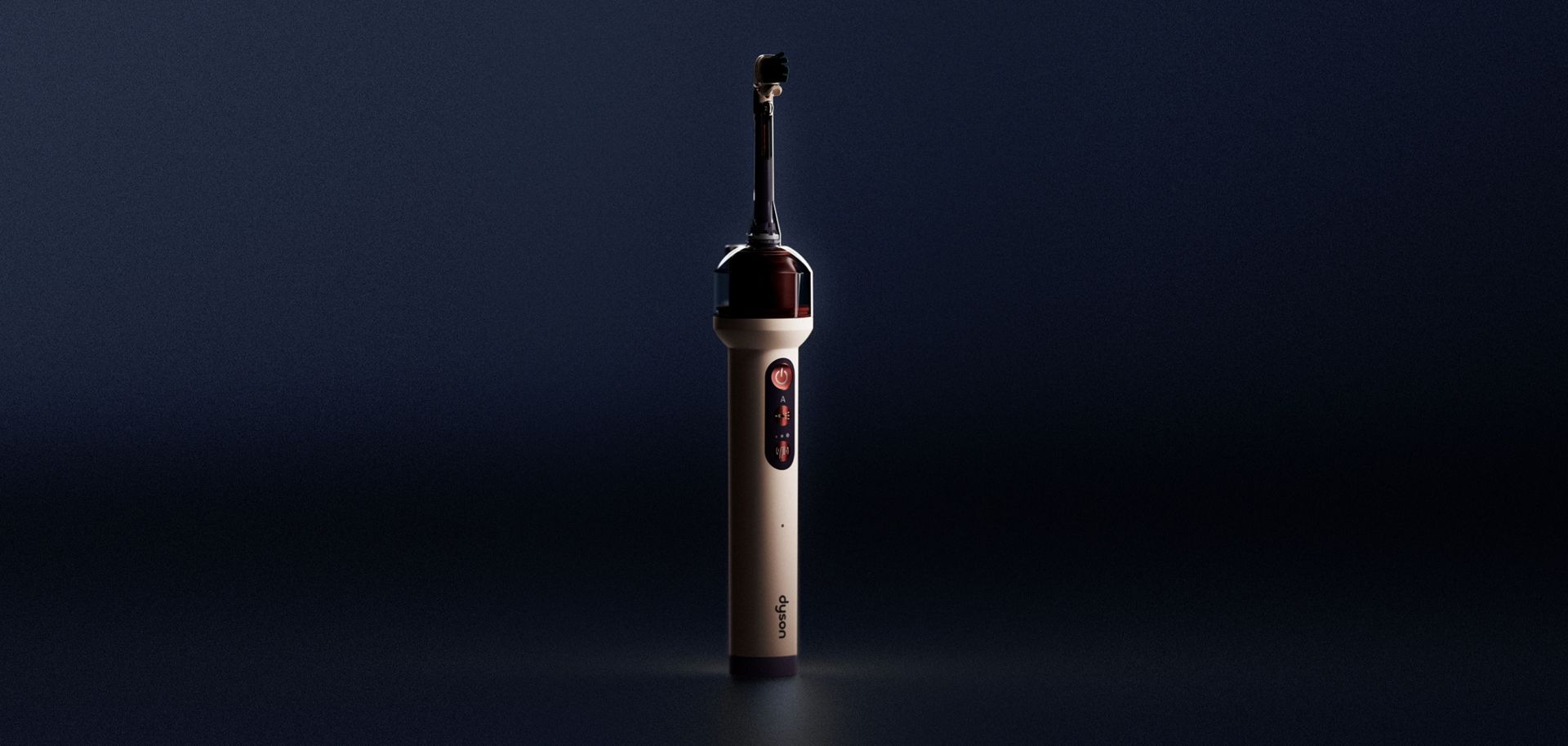 Dyson CameraJet™ en acción, cepillo dental con cámara integrada y tecnología IA.