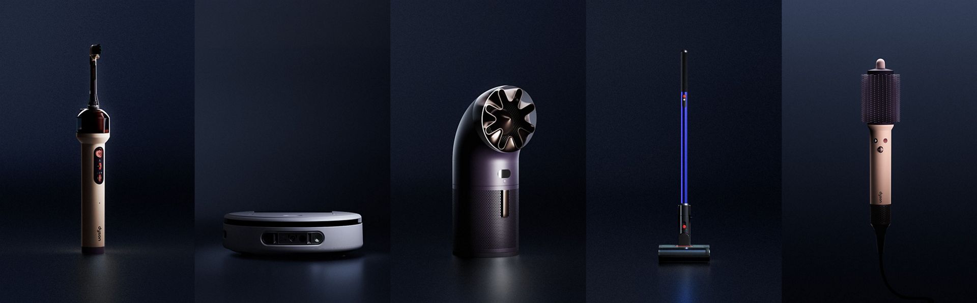 A range of upcoming Dyson technology.