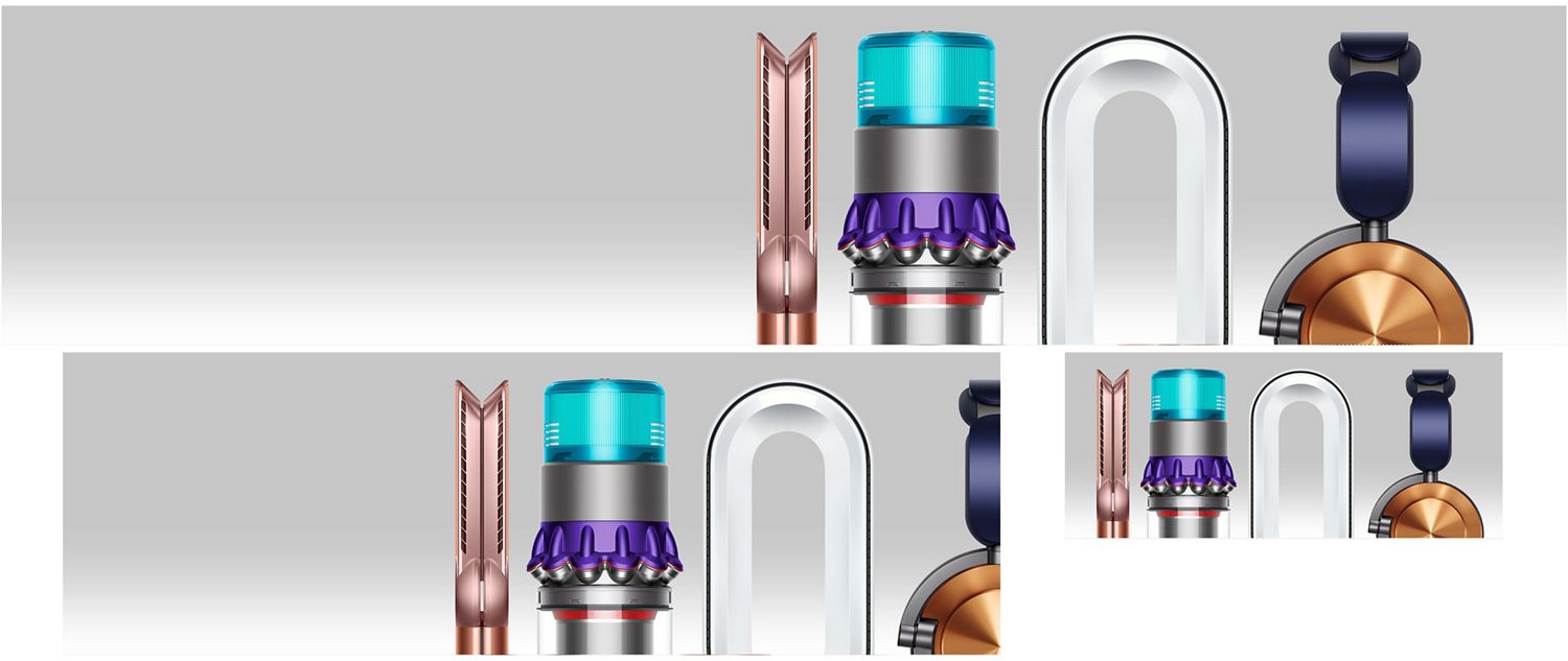 A collection of machines part of the exclusive Dyson Black Friday 2025 deals.