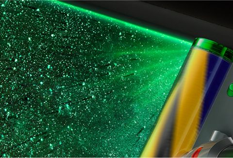 Laser on the V15 Detect