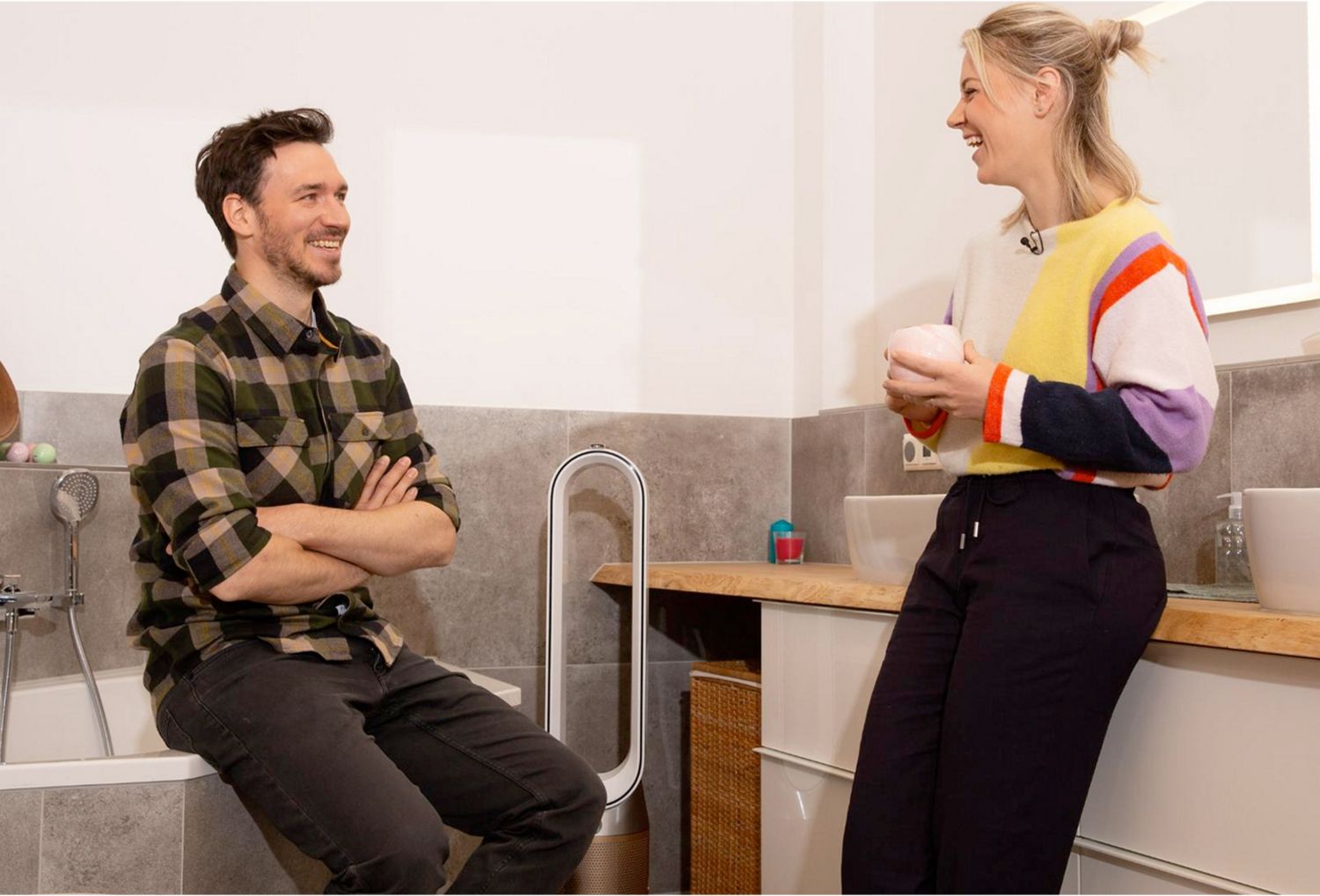 Felix Neureuther und der Dyson Purifier Cool Formaldehyd