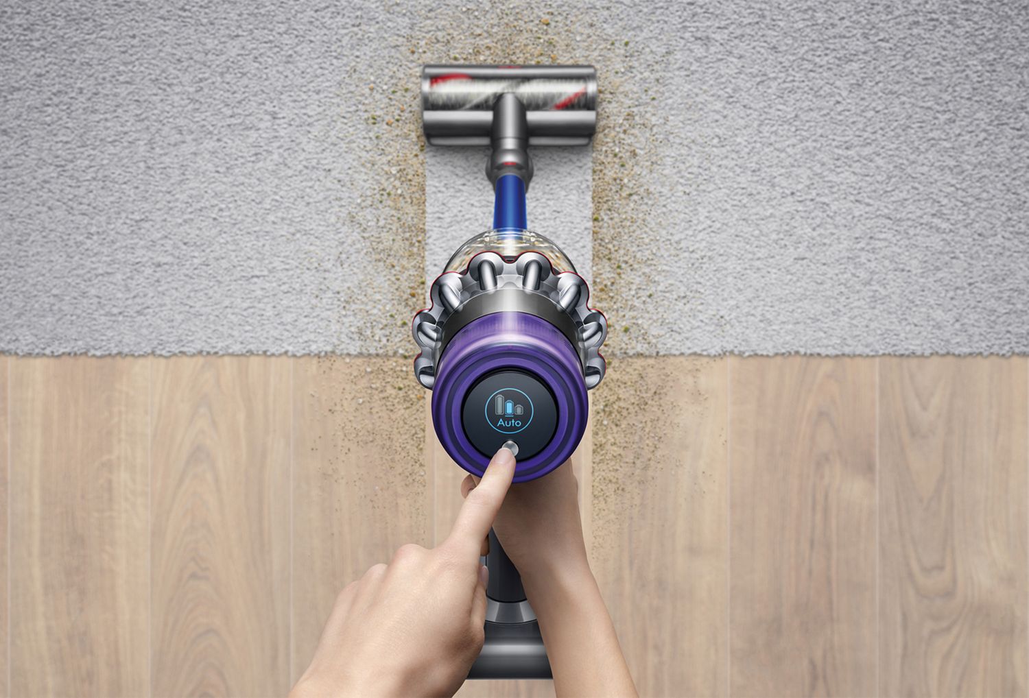 Dyson V11 Absolute in use