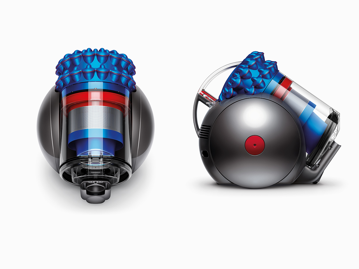 Dyson Big Ball allergy+ vacuum front and side view