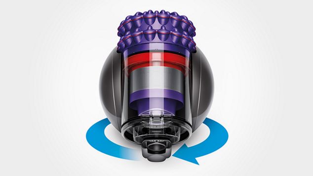 Rotating Dyson Big Ball Vacuum Cleaner