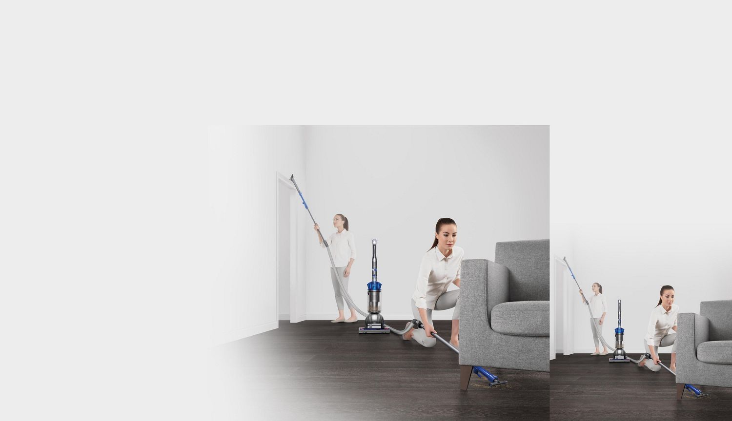 Ball Allergy+ with flexible floor to ceiling cleaning