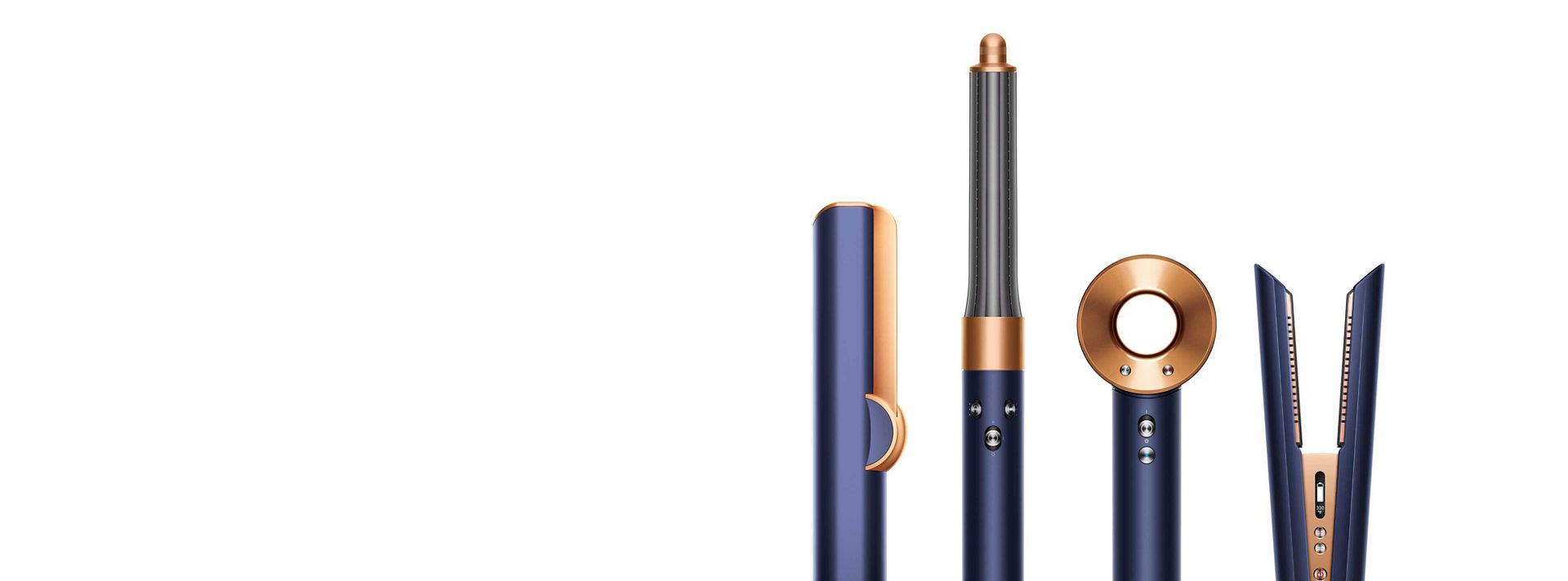 Dyson Corrale straightener, Dyson Airwrap multi-styler and Dyson Supersonic hair dryer