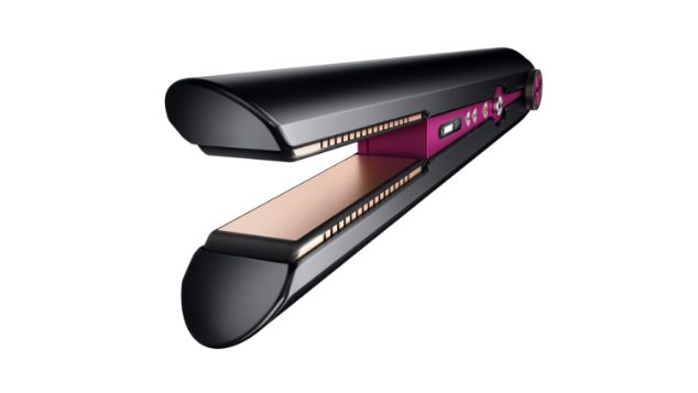 Corrale hair straightener Black Nickel Fuchsia Dyson Canada