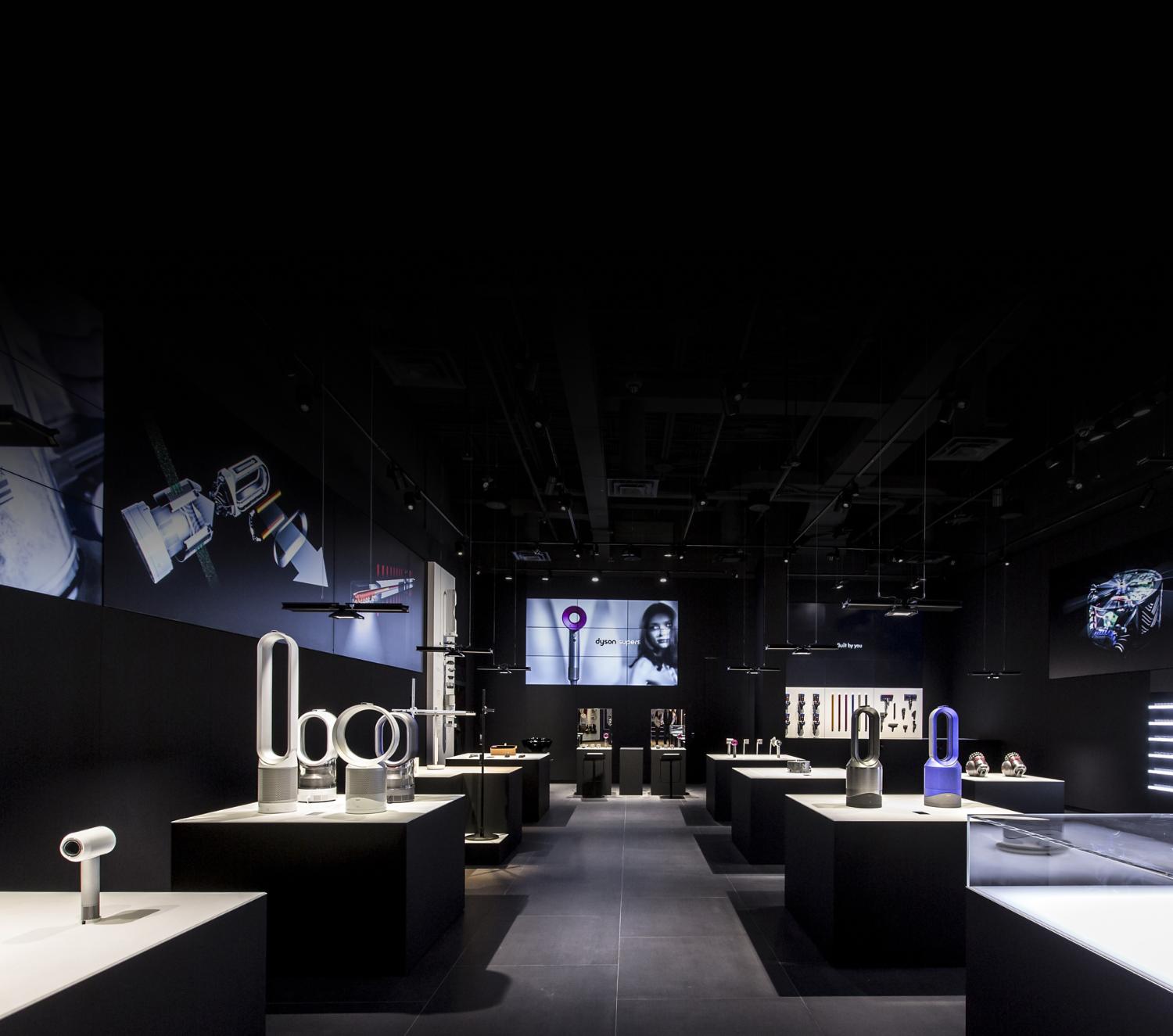 Dyson Demo store interior