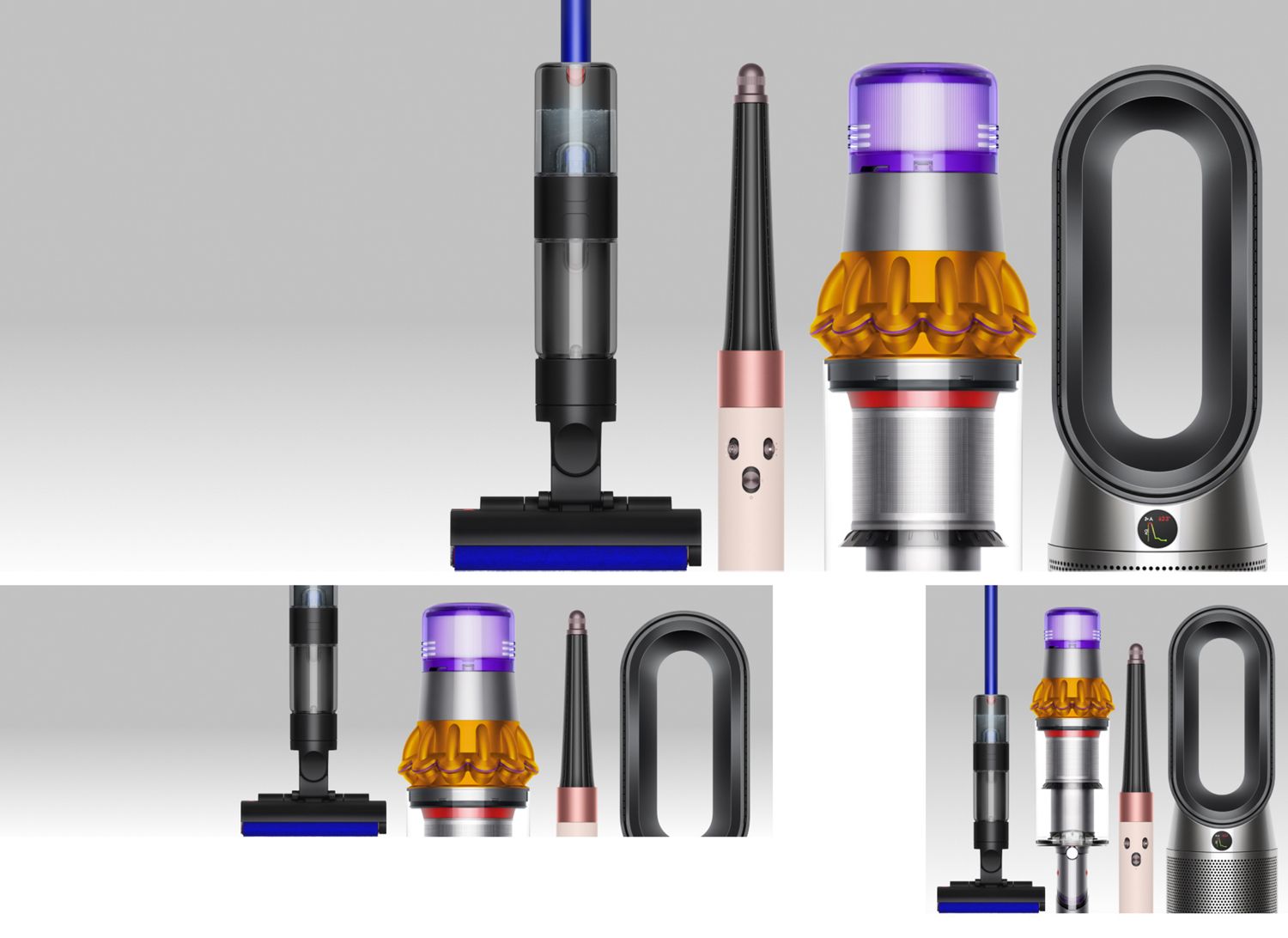 Engineering drawings of Dyson vacuum