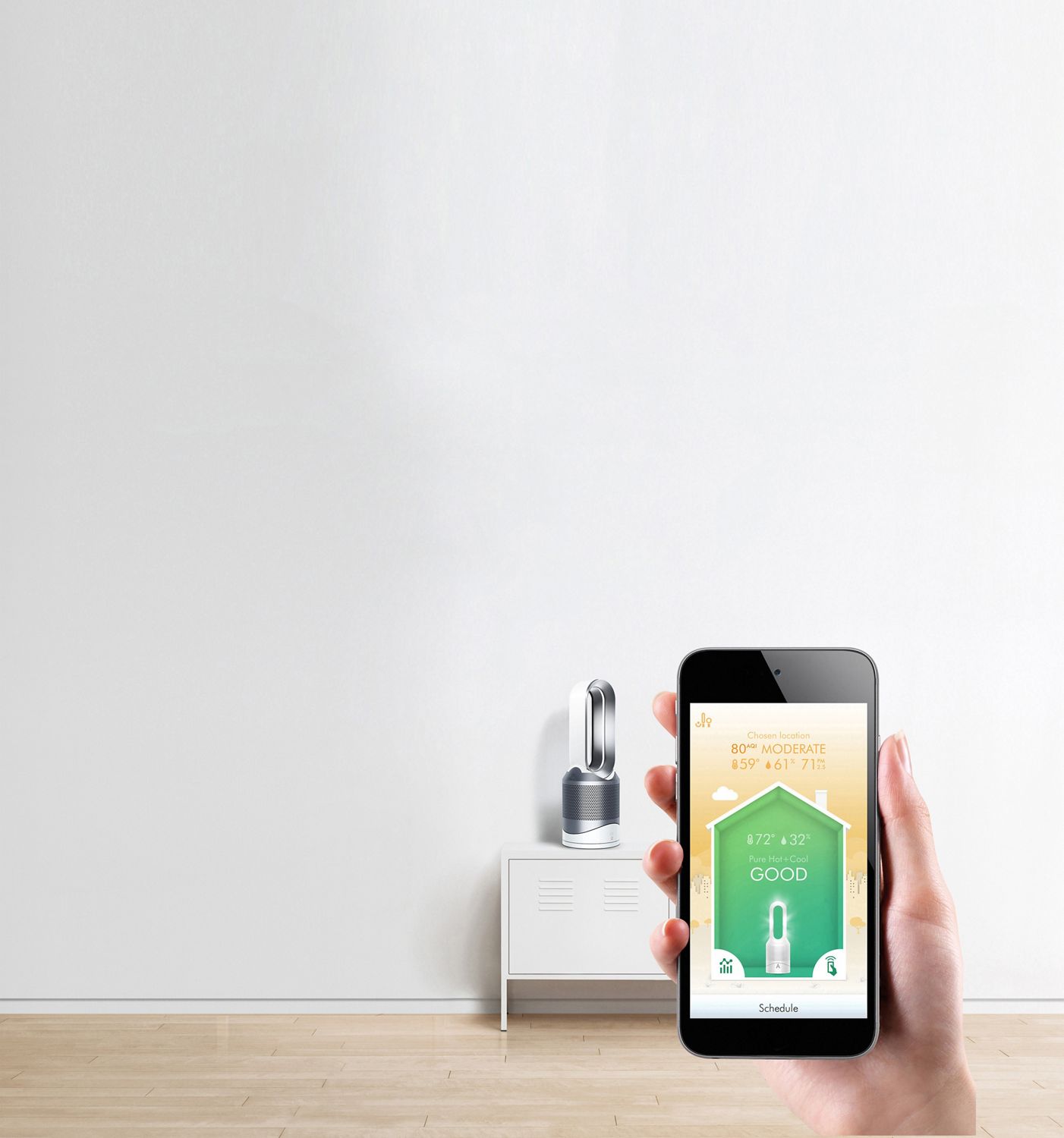  Application iPhone pour le purificateur chaufferette Pure Hot + Cool