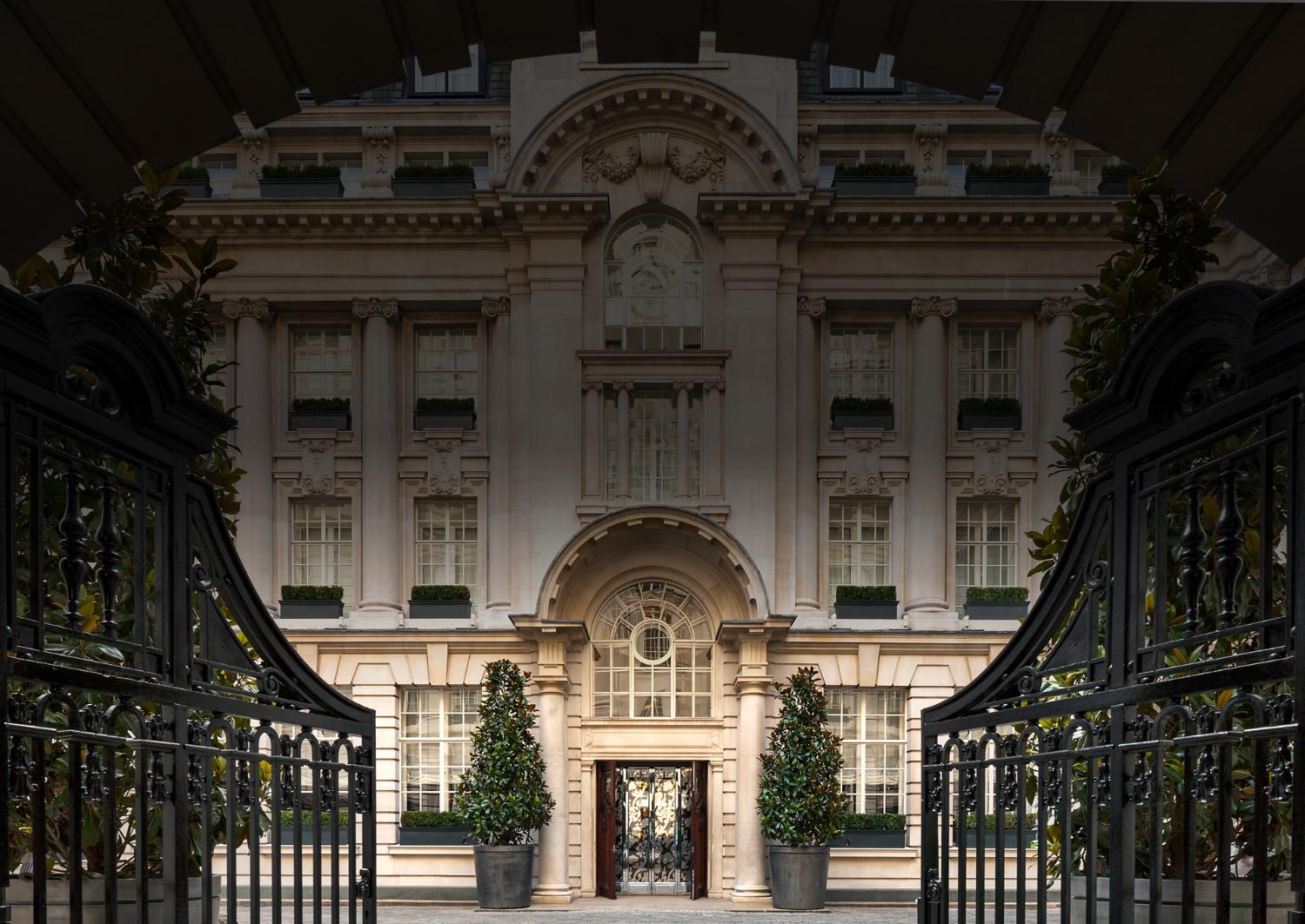 Extérieur du bâtiment du Rosewood London