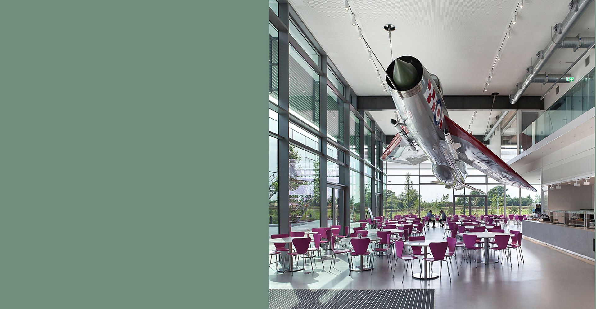 Café Dyson avec le English Electric Lightning