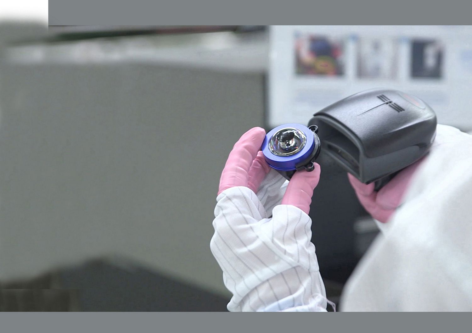 Gros plan sur une caméra à 360 degrés