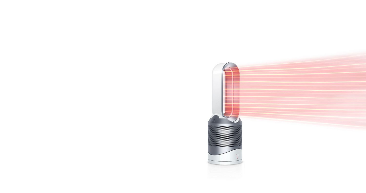 Diagramme du flux d’air des purificateurs Dyson en action