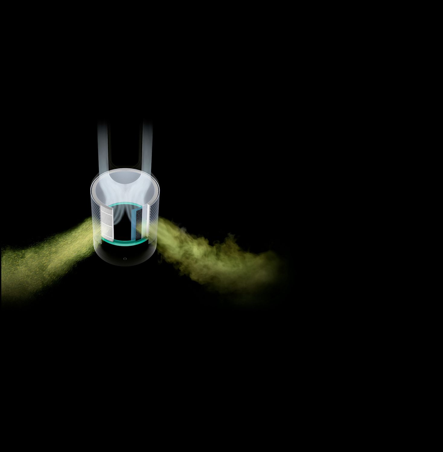 Schéma du filtre du purificateur Dyson Pure Hot+Cool LinkMC