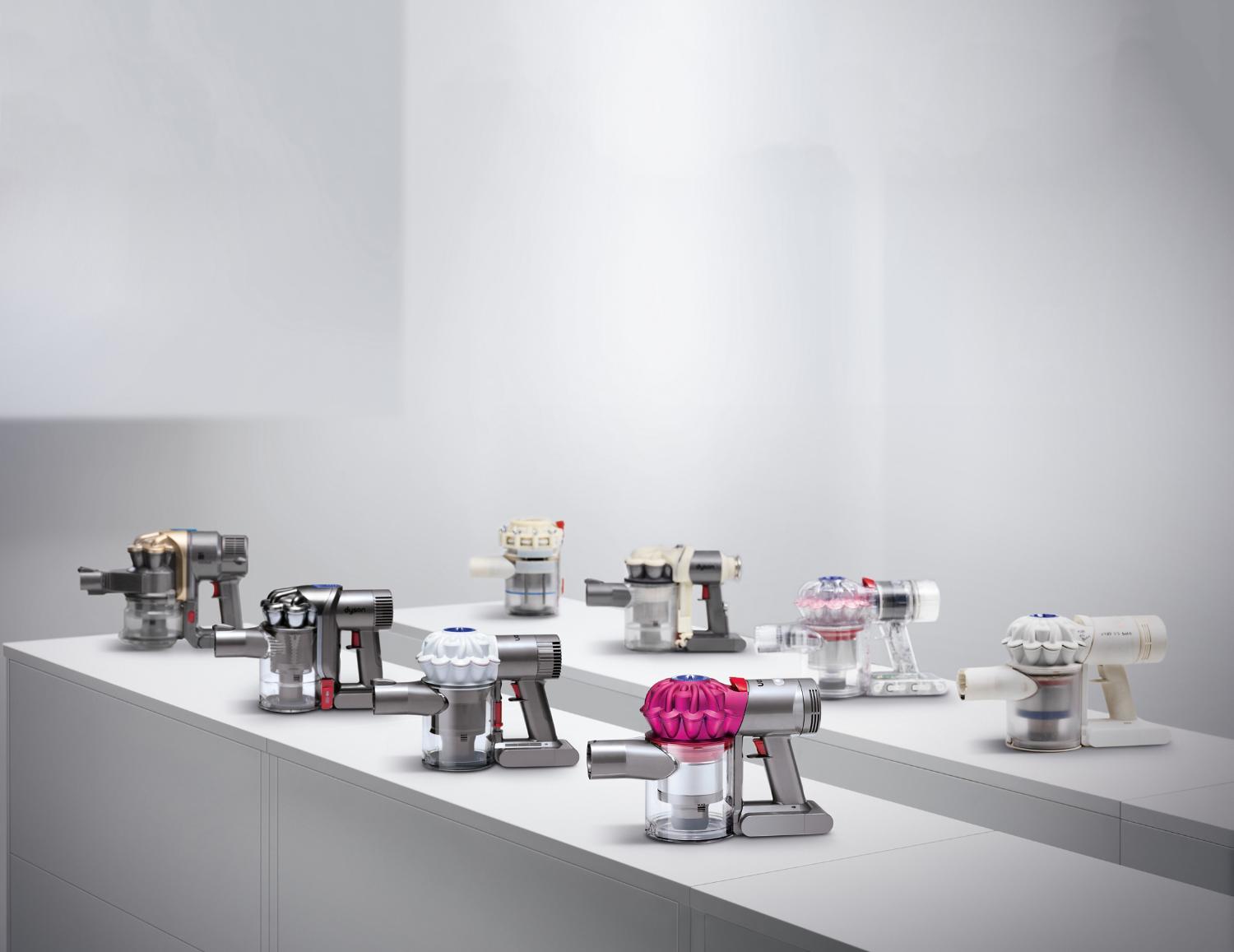 Présentoir de produits Dyson V7