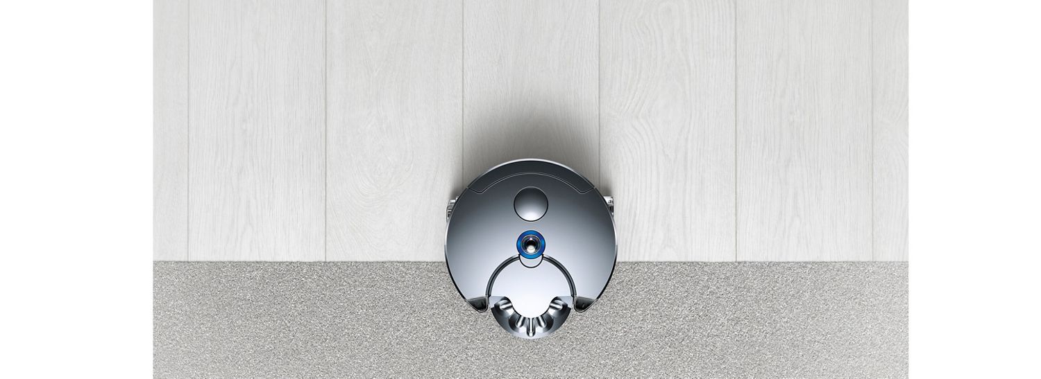 Aspirateur robot Dyson 360 Eye🅪 vu de haut