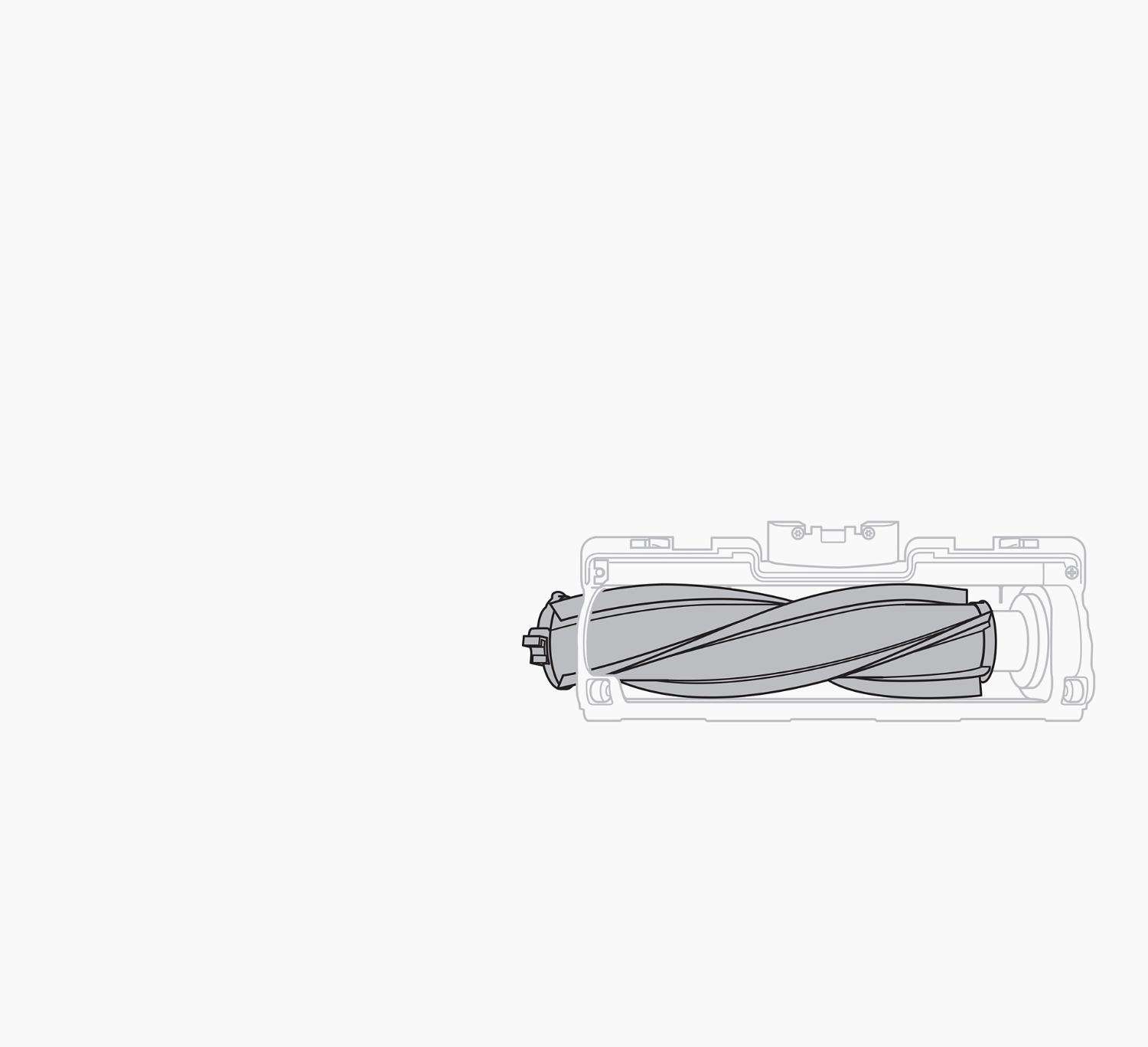 La brosse ne tourne pas sur mon aspirateur Dyson.