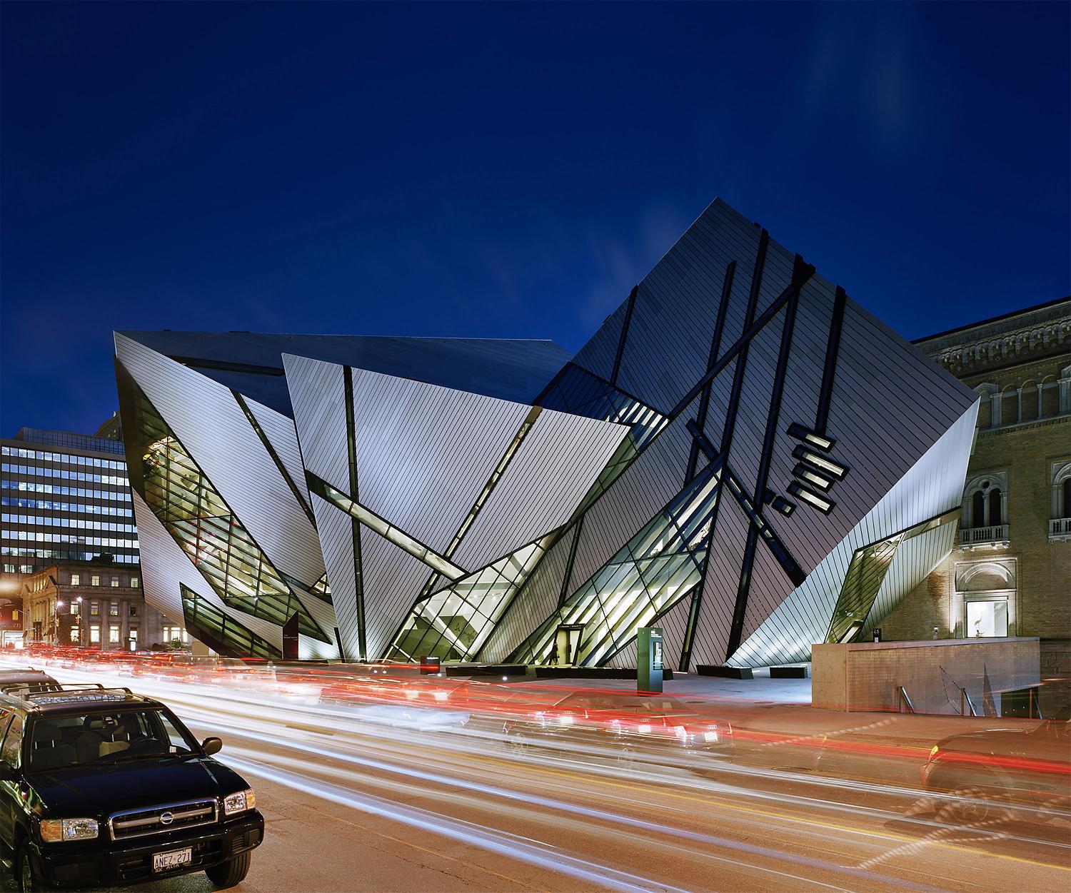 Vue aérienne du Musée royal de l’Ontario