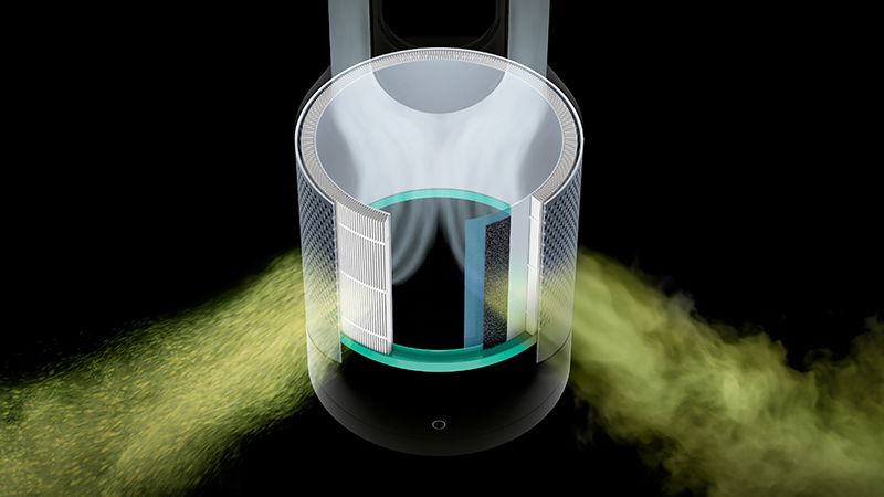 Dyson Pure Hot+Cool Link™ purifier (Black/Nickel) | Dyson