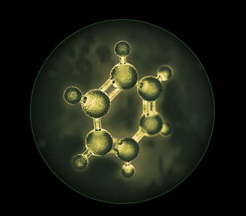 Benzene molecule