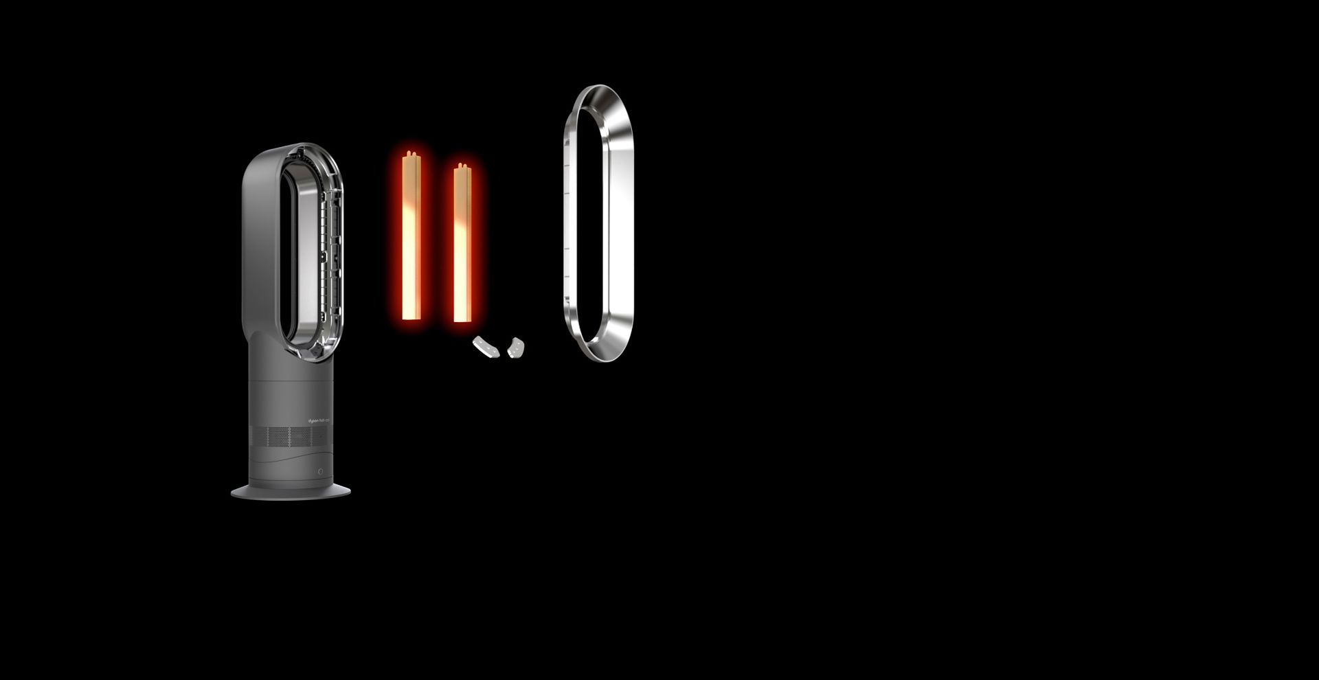  Dyson fan heater exploded view