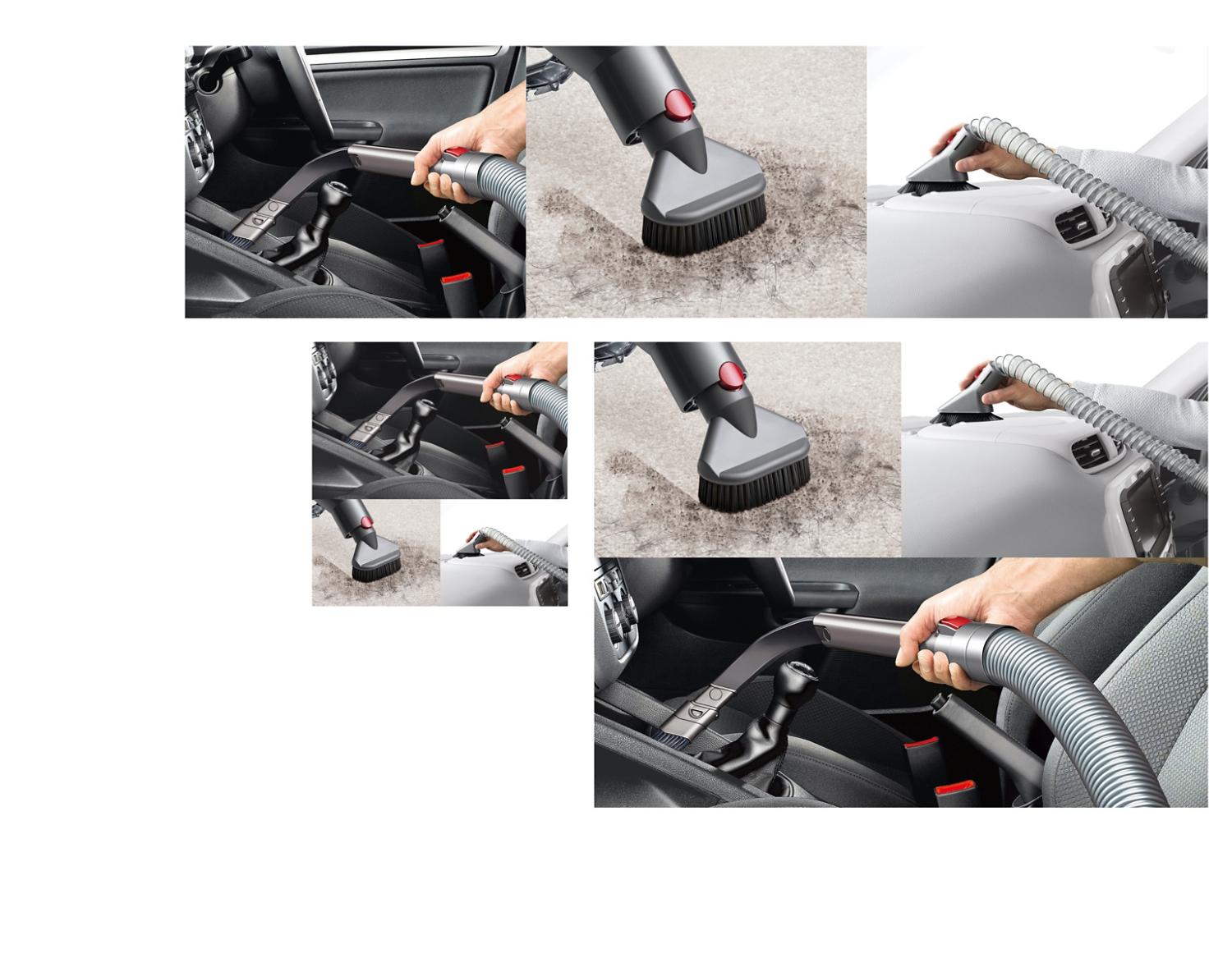 Dyson V11 toolkit™ used in car