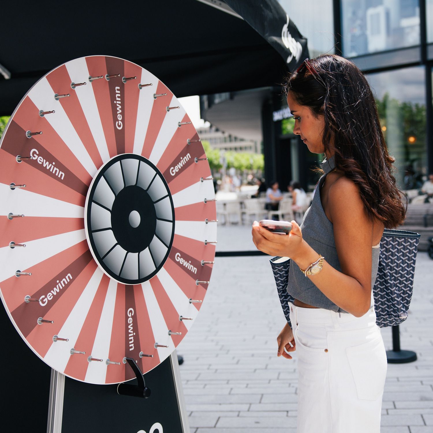 Map with a pinned location Map with a pinned location