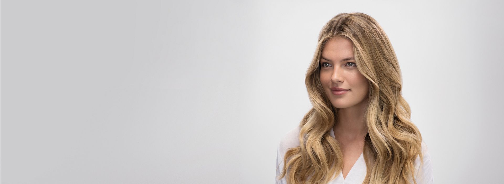 Photograph of hair styled with the Dyson Airwrap