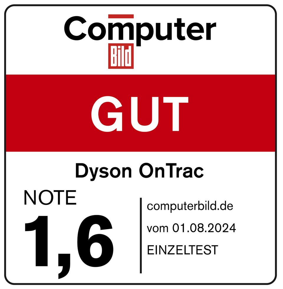 Dyson OnTrac™ Computer Bild Test