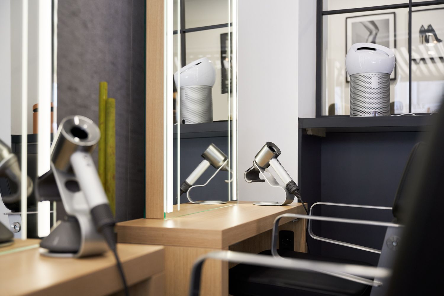 Supersonic Haartrockner in einem Friseursalon