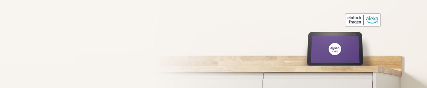 Dyson care Alexa tablet