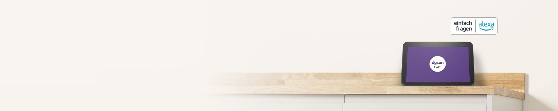 Dyson care Alexa tablet