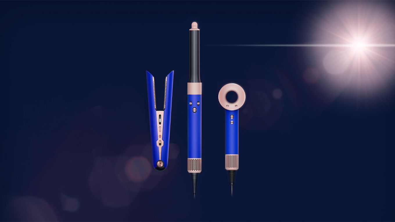 Dyson hair care range