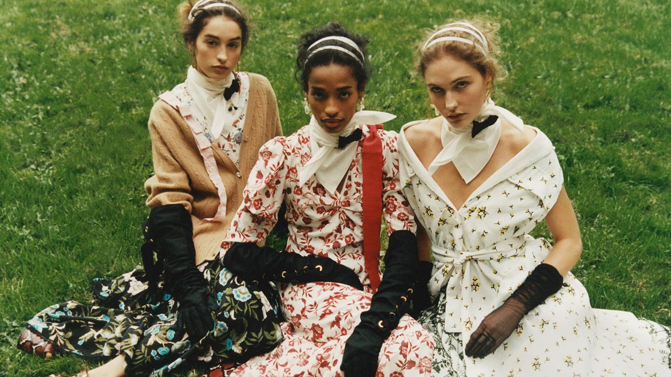 Hair styled with Dyson Hair Care range