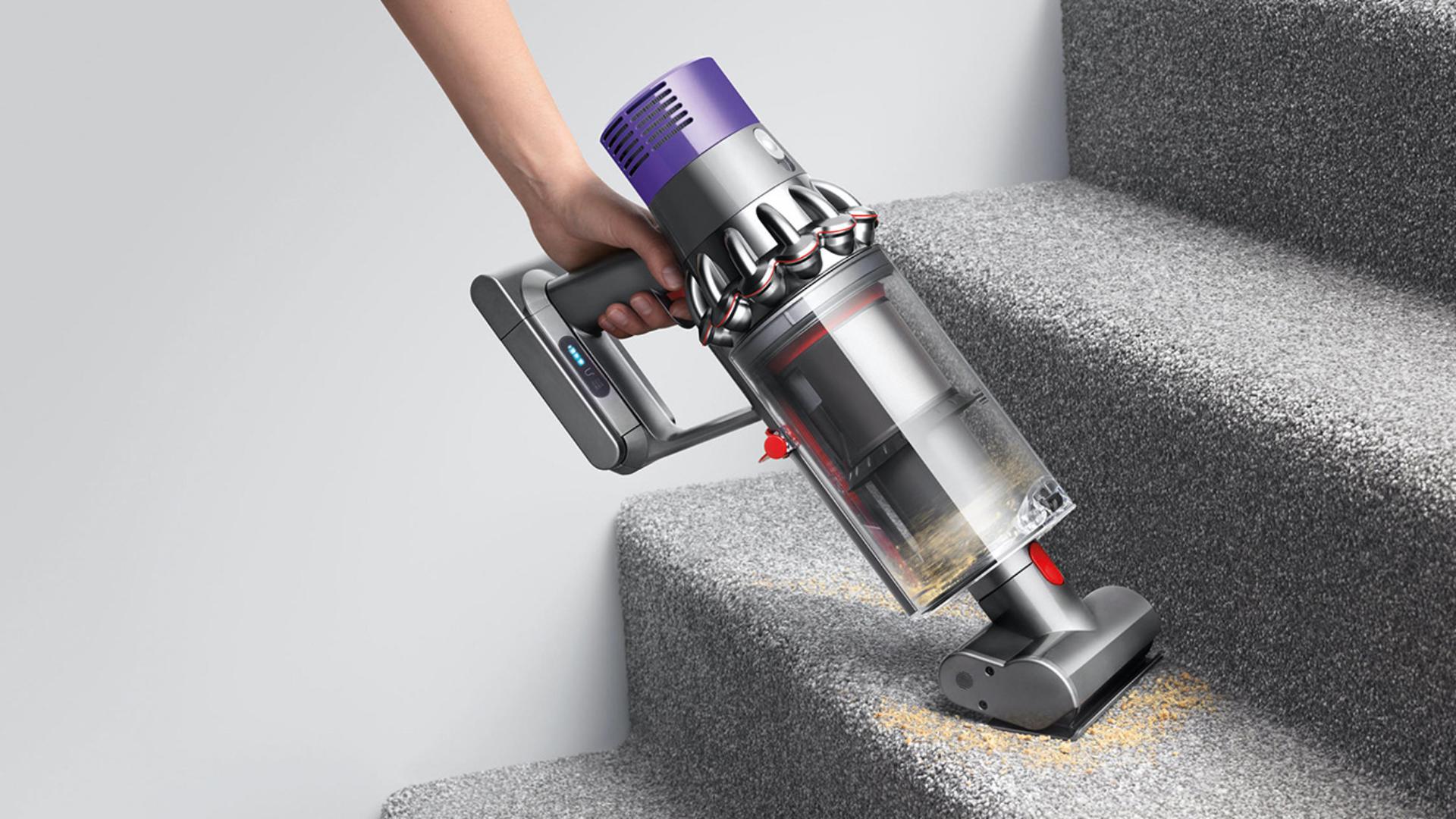 Odkurzacz bezprzewodowy Dyson odkurzający schody