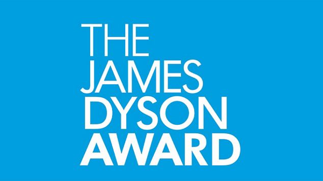 Logo James Dyson Award su sfondo blu