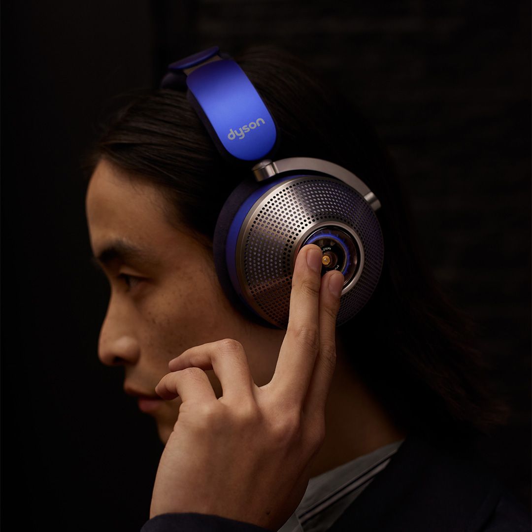 Tapping the cup on the Dyson Zone noise cancelling headphones