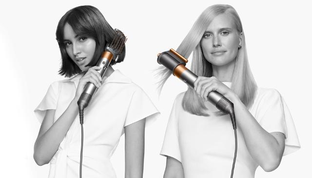 Dyson Multi Styler different hair length techniques