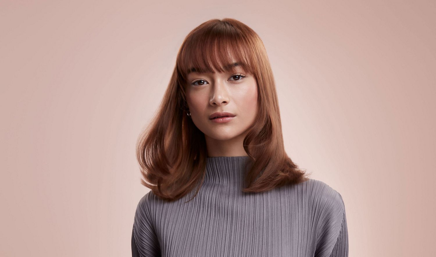 Short hair styled with the Dyson Supersonic