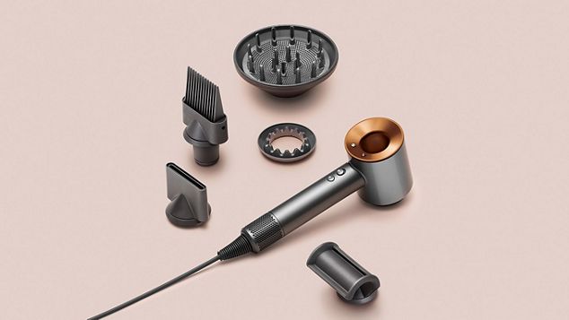 Dyson Supersonic with attachments