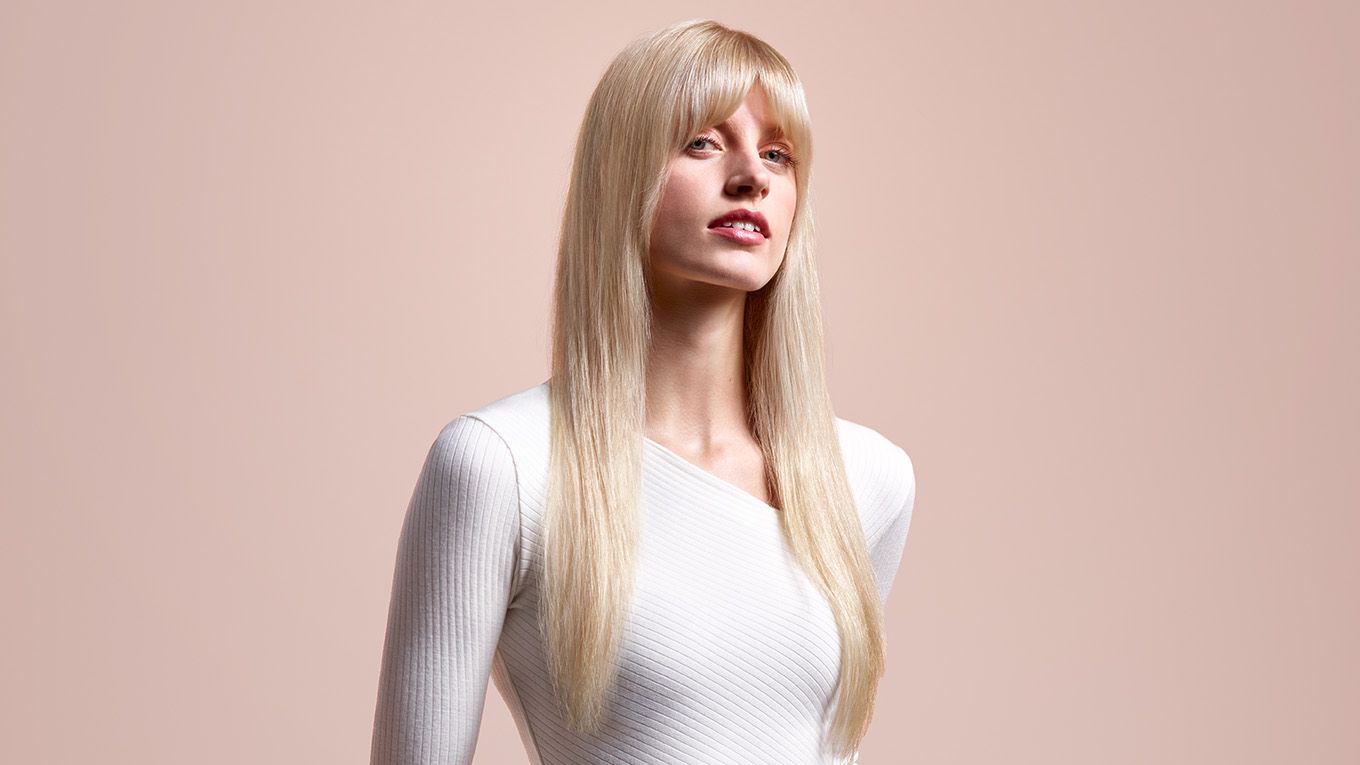 Model with Type 1 Hair