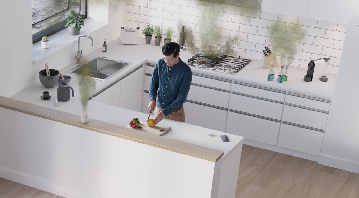 Air quality when cooking