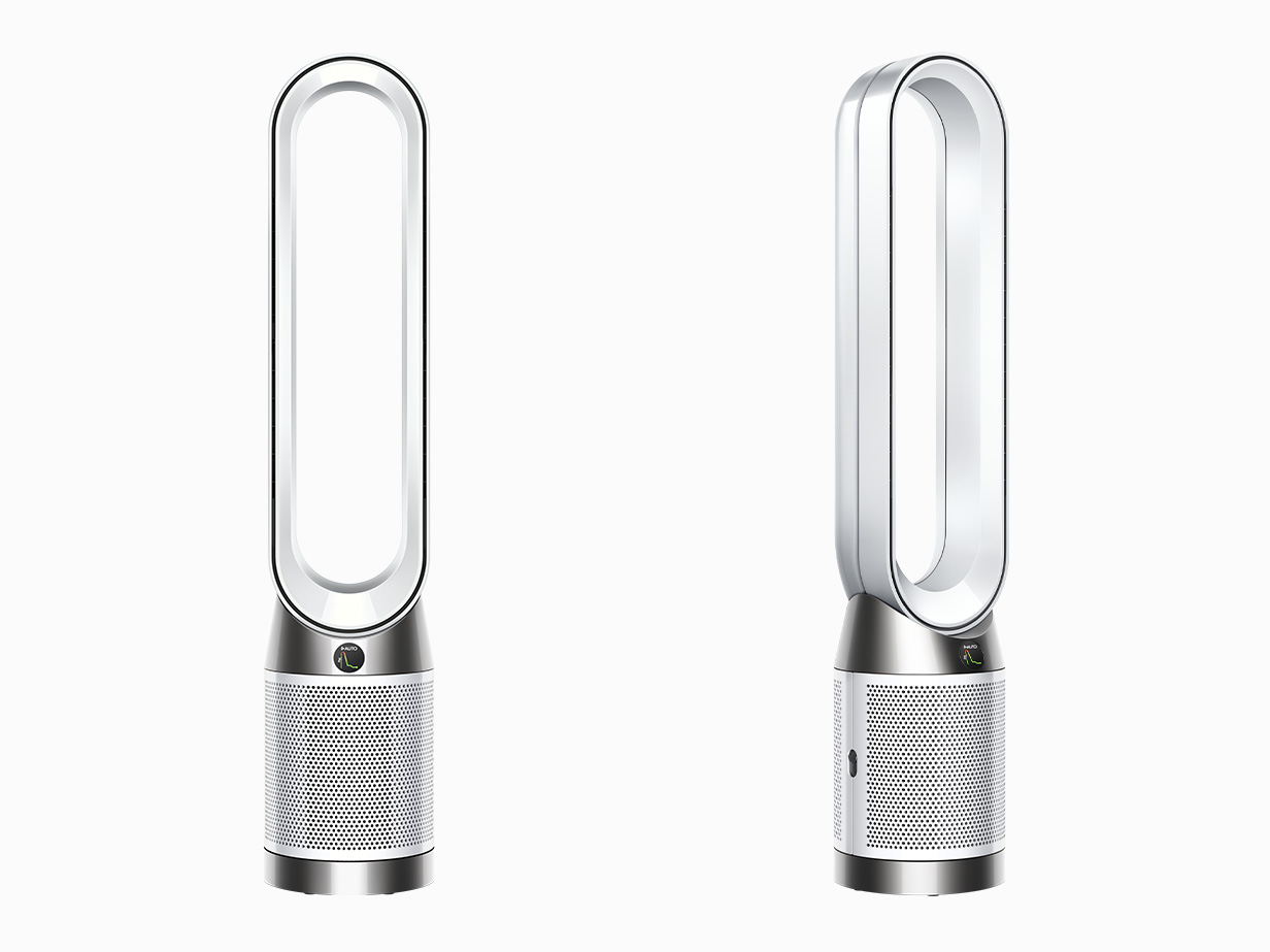 Dyson Purifier Cool™ Gen1 TP10 automatically tower purifier front and side profile