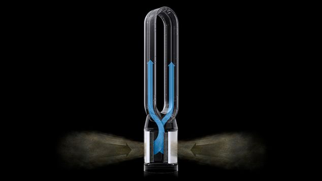 Graphic showing fully sealed purifier